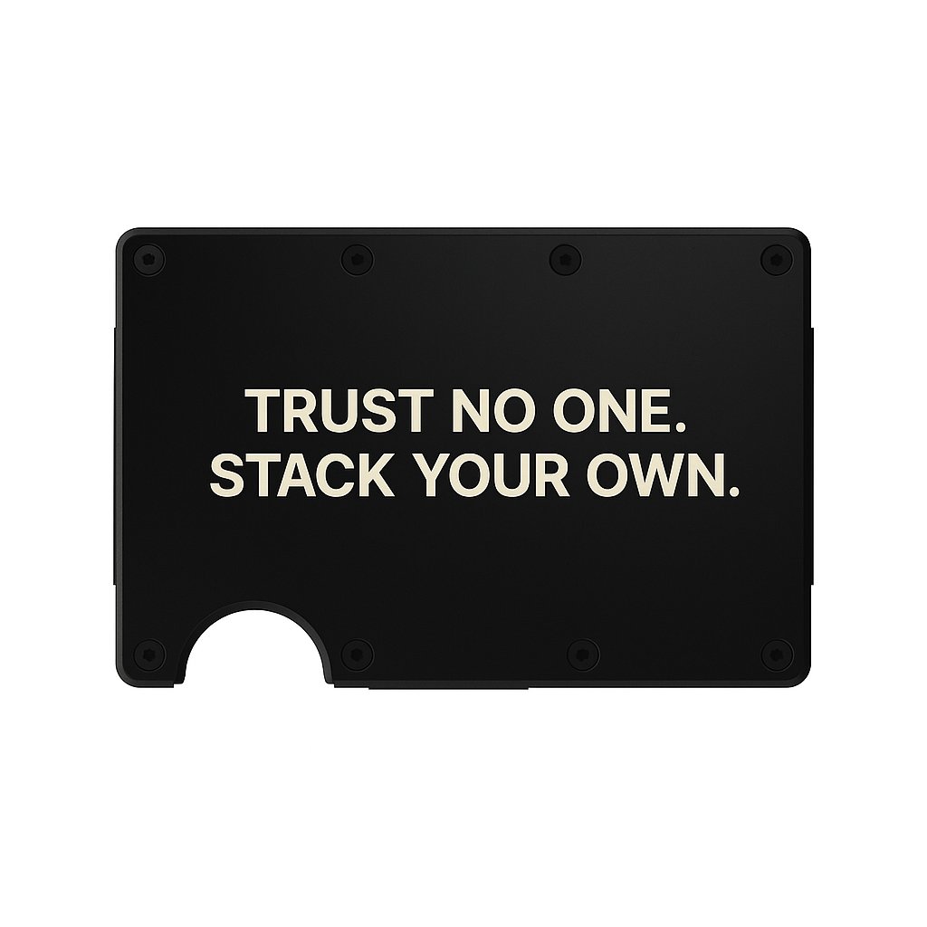 Trust No One. Stack Your own