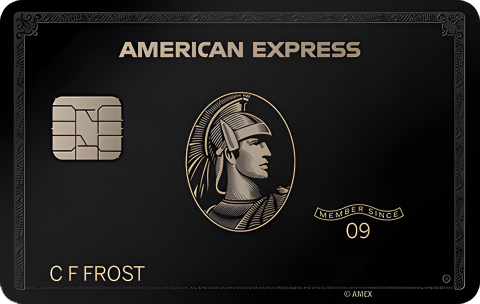 Amex Black with Tap & Pay