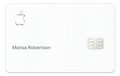 Apple Metal Card White Stainless Steel India - MetaCards