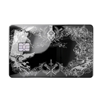 Dragon Emblem luxury metal card with ornate dragon artwork in glossy black finish
