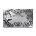 Dragon Emblem luxury metal card with ornate dragon artwork in glossy silver finish