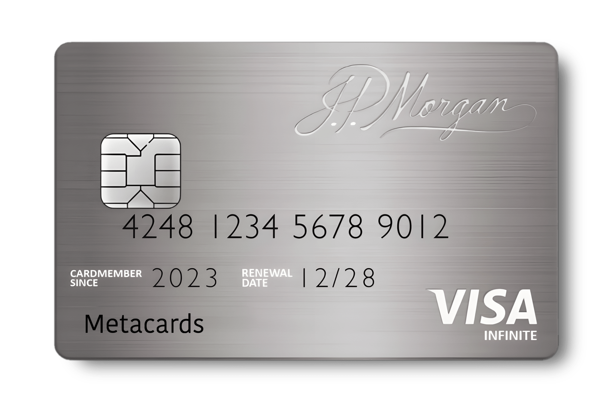 JP Morgan Palladium Metal Card India - MetaCards