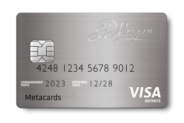 JP Morgan Palladium Metal Card India - MetaCards