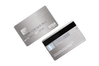 J P Morgan metal card custom engraved India - MetaCards
