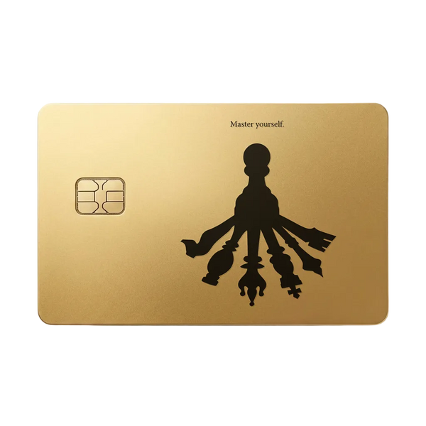 Master Yourself Metal Card